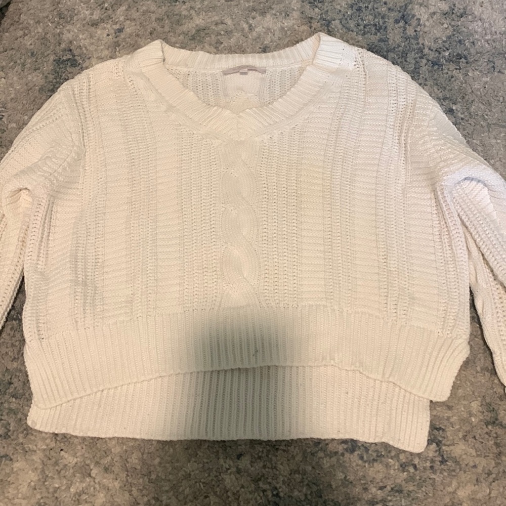 Cropped sweater